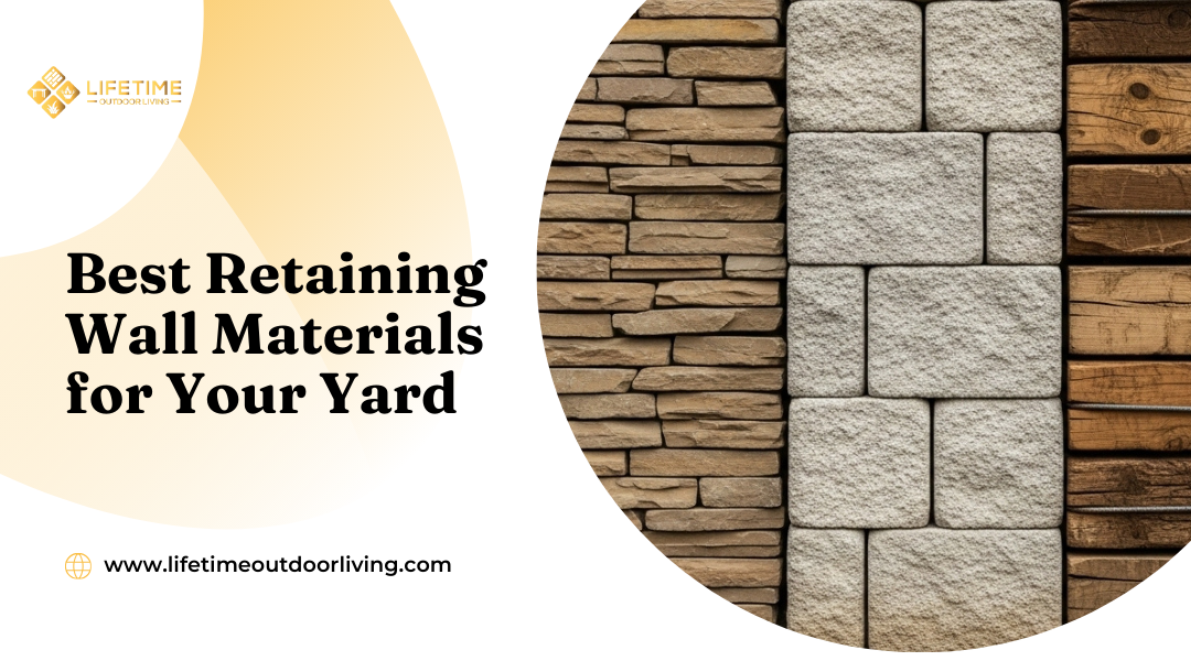 Best Retaining Wall Materials for Your Yard
