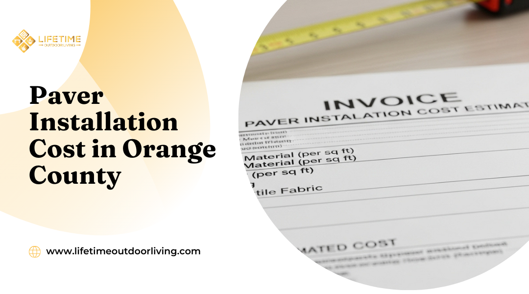 Paver Installation Cost in Orange County