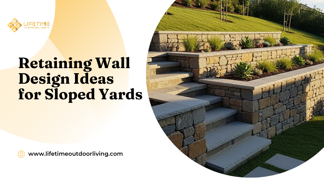 Retaining Wall Design Ideas for Sloped Yards