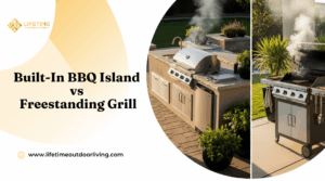 Built-In BBQ Island vs Freestanding Grill