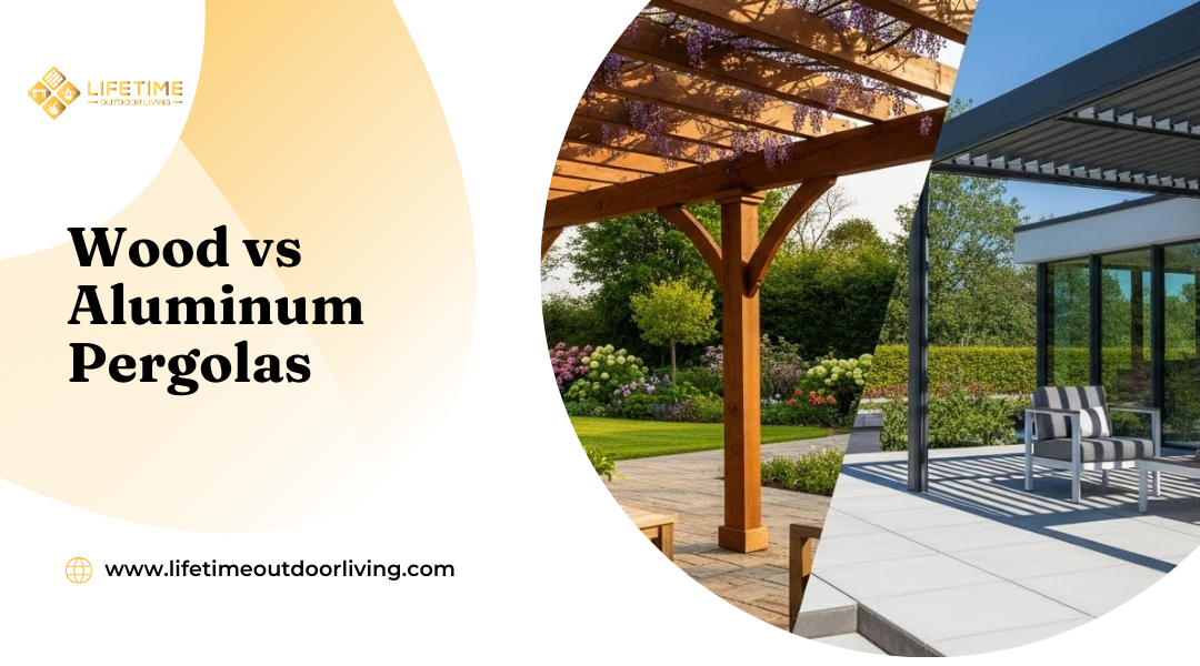 Wood vs Aluminum Pergolas for Coastal Orange County Homes