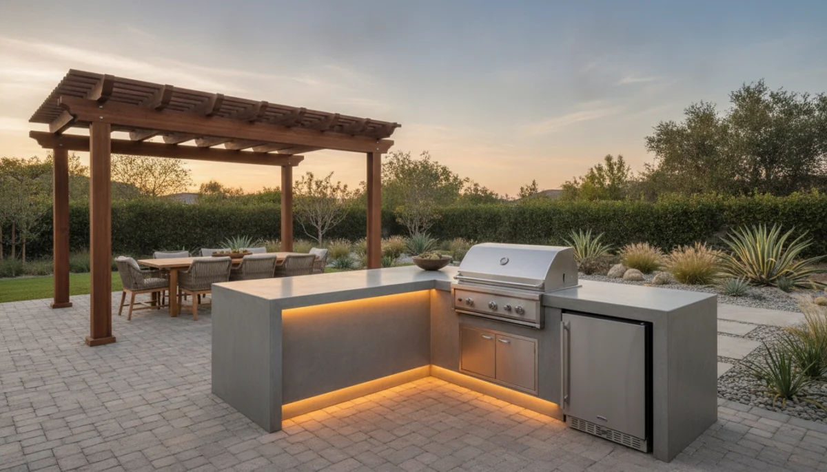 10 Inspiring Outdoor Kitchen Design Ideas for Orange County Homes