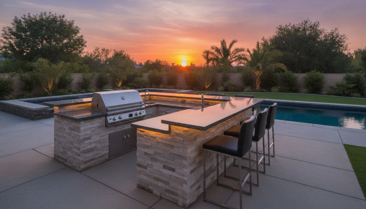 Custom Outdoor Kitchen Ideas for Orange County Homes